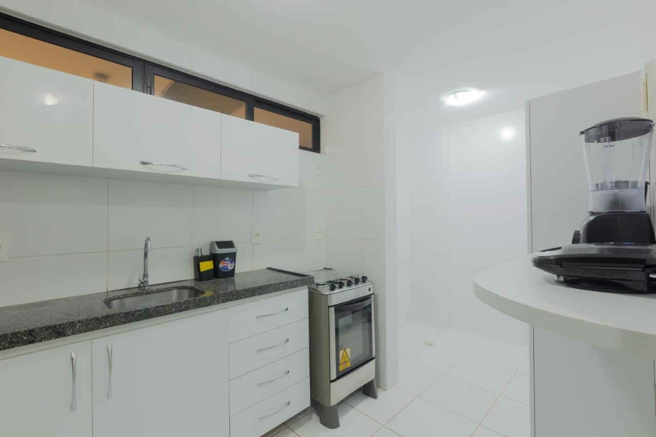 Flat quarto e sala c/ vista mar espetacular Maceió Exterior foto